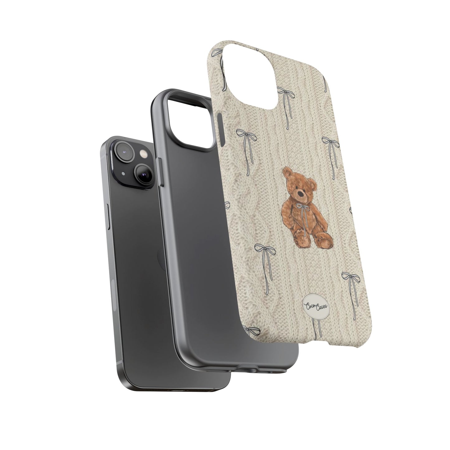 Little Bow Bear iPhone Case