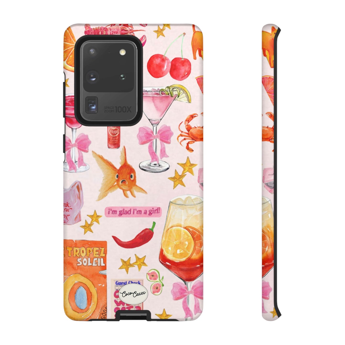 I'm glad I'm a girl Samsung Case
