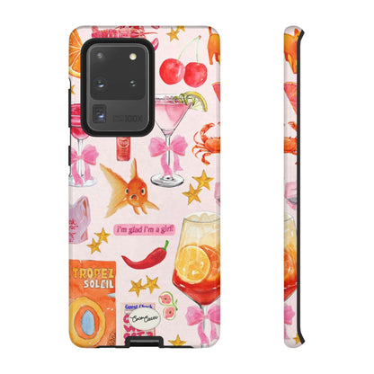 I'm glad I'm a girl Samsung Case