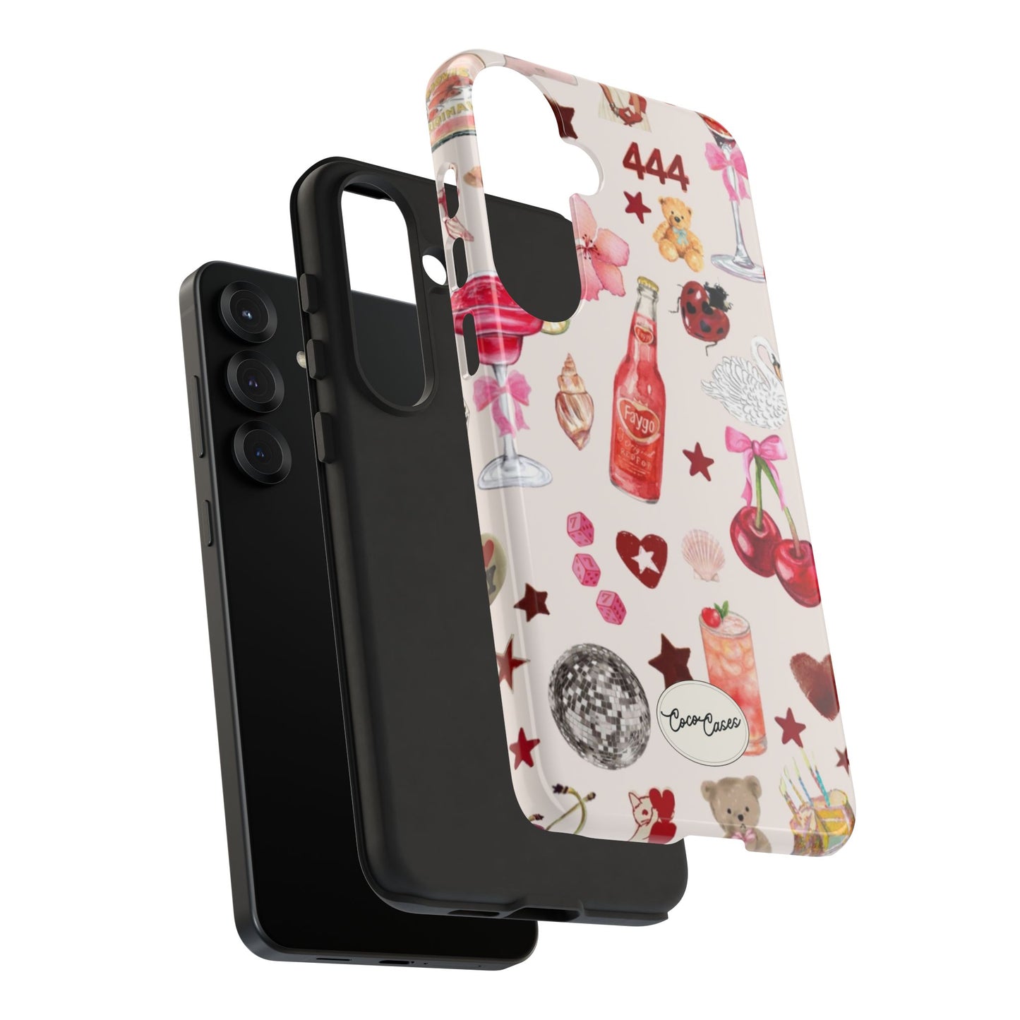 Pink Clutter Samsung Case