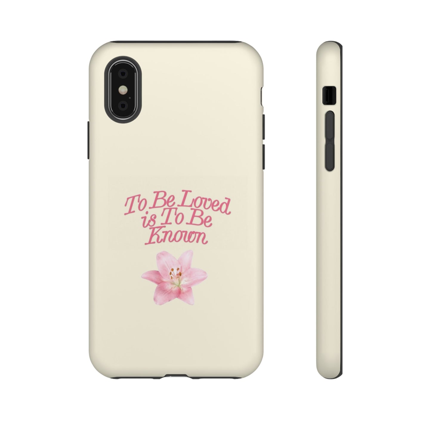 to be loved iPhone Case