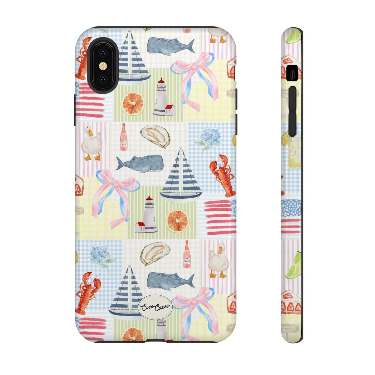 Pretty Patchwork iPhone Case