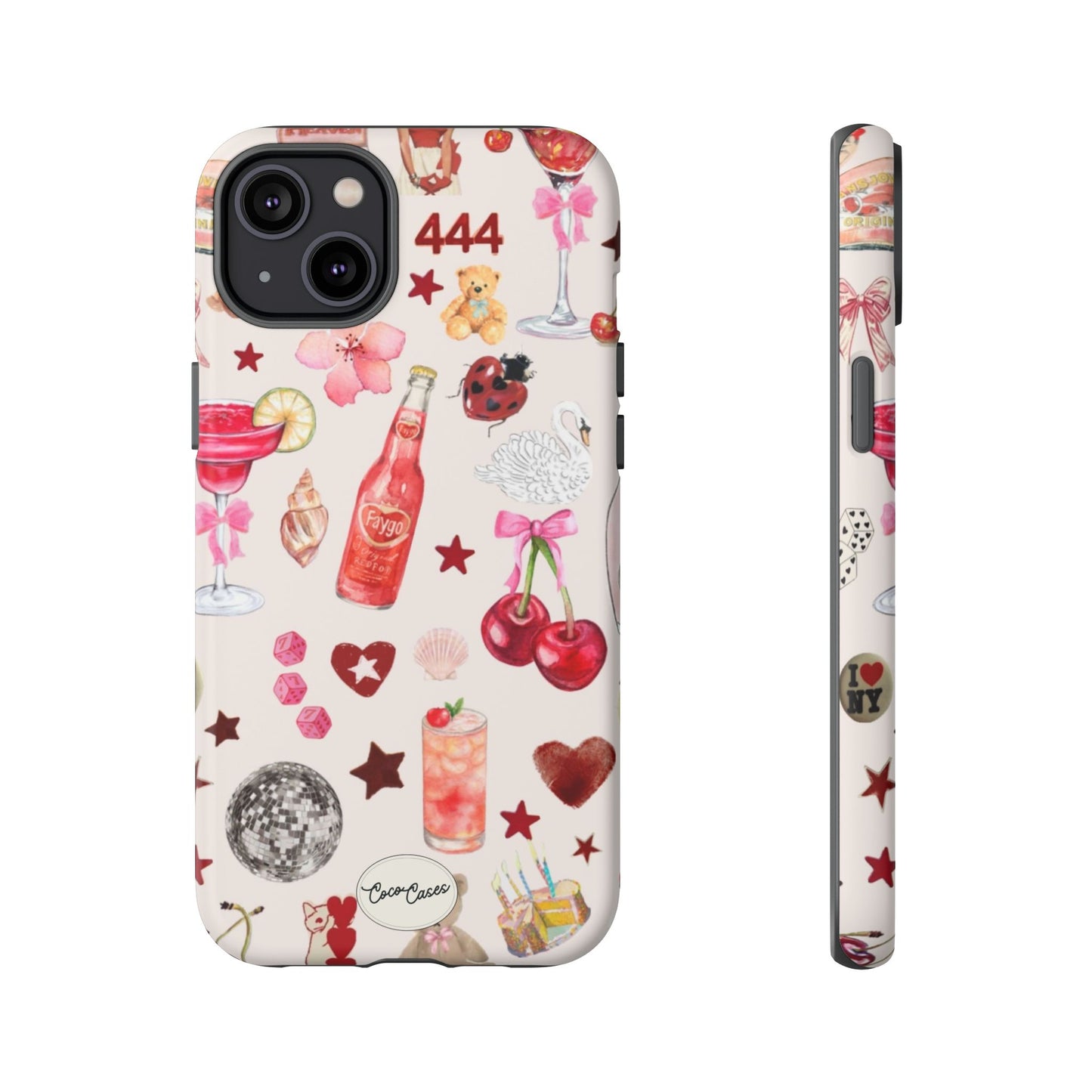 Pink Clutter iPhone Case