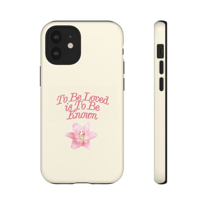 to be loved iPhone Case