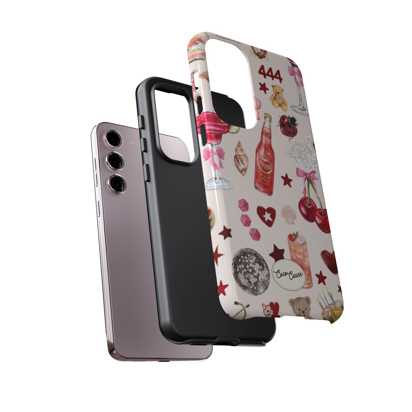 Pink Clutter Samsung Case