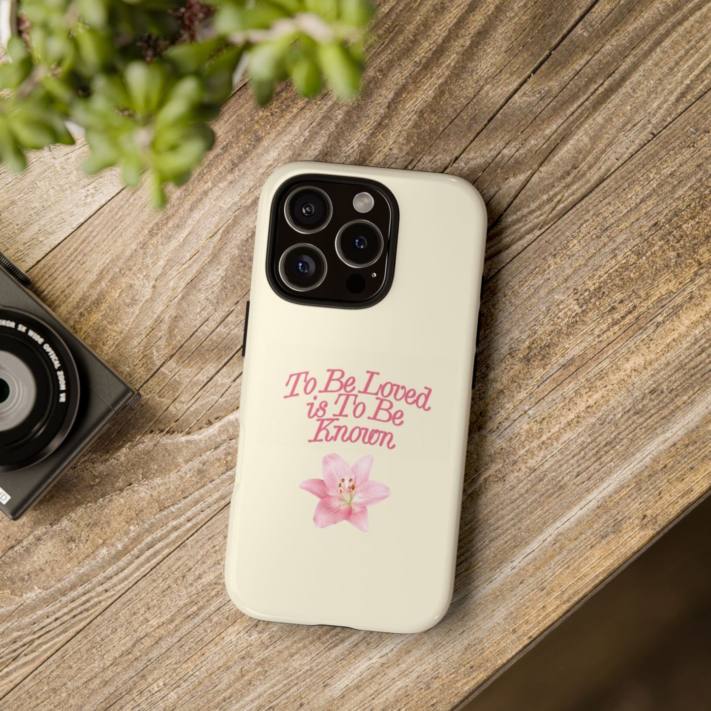 to be loved iPhone Case