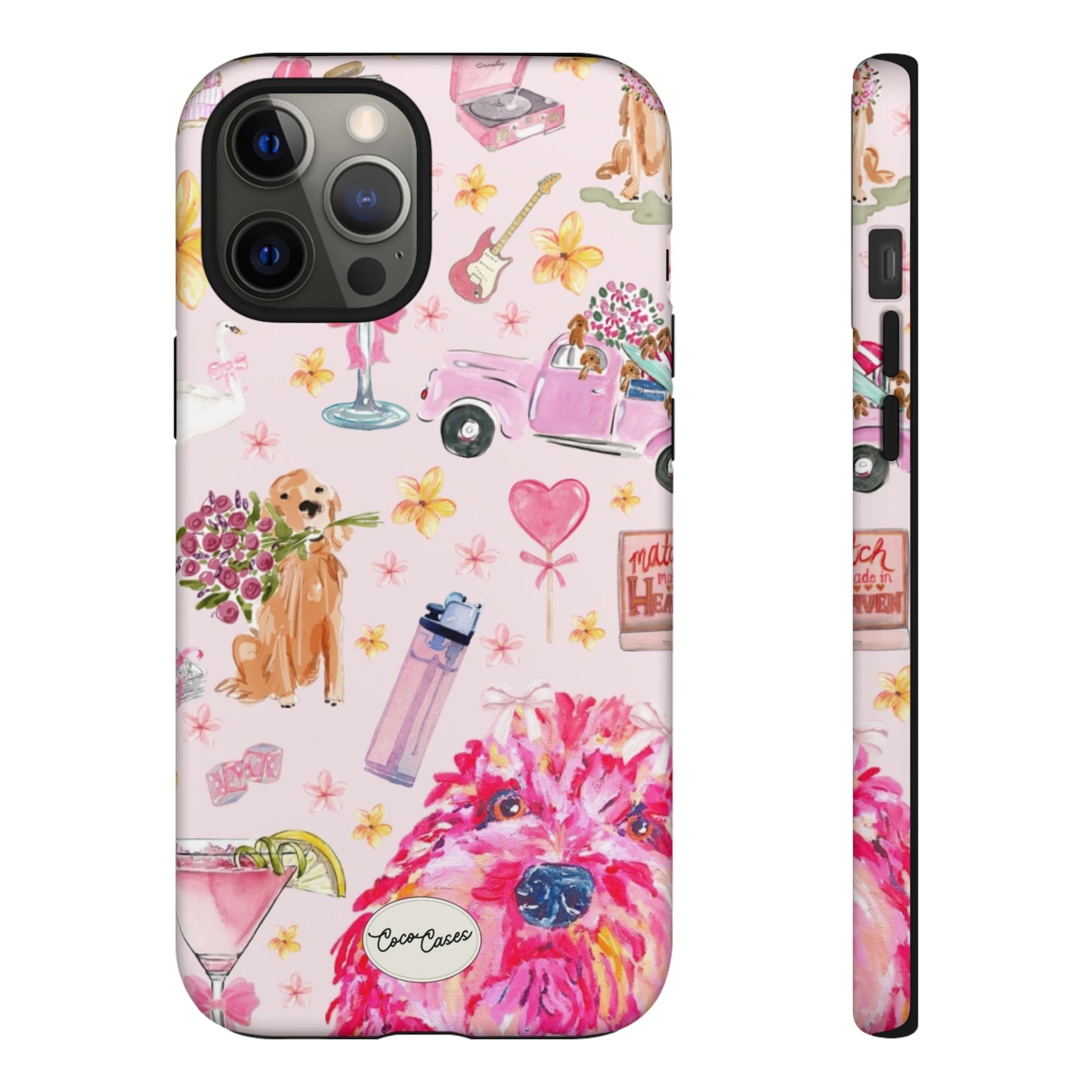 Dog Doodles iPhone Case