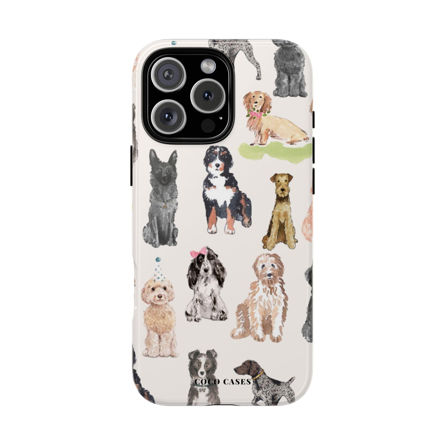 Puppy Party iPhone Case