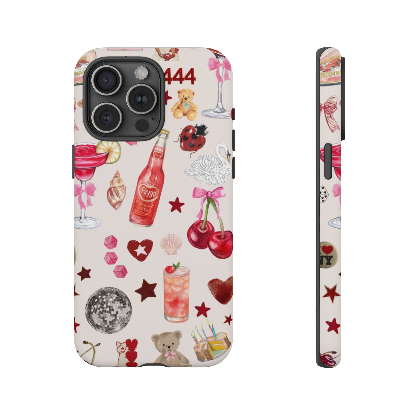 Pink Clutter iPhone Case