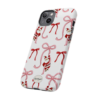 Santa’s Bow Ride iPhone Case