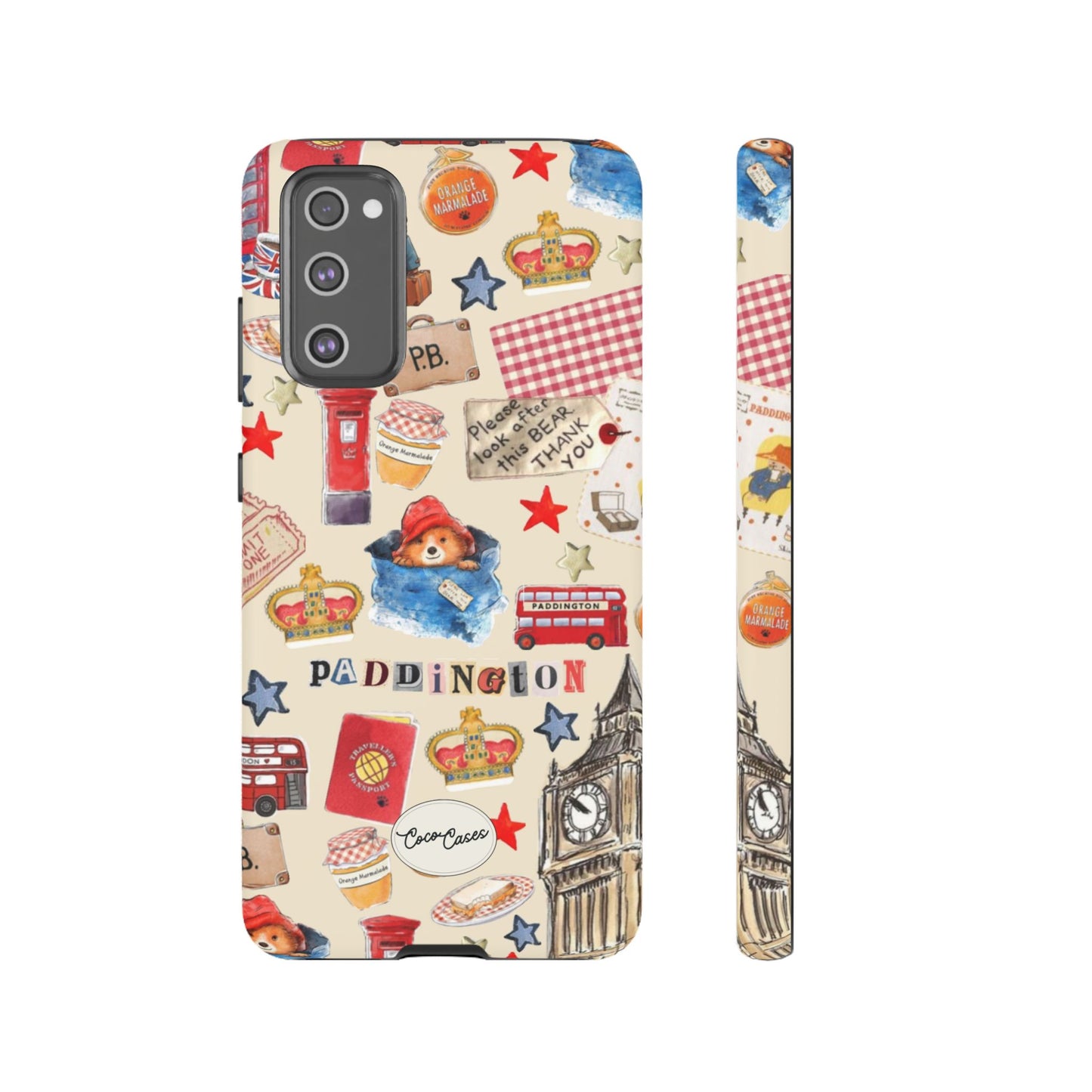 London Bear Samsung Case