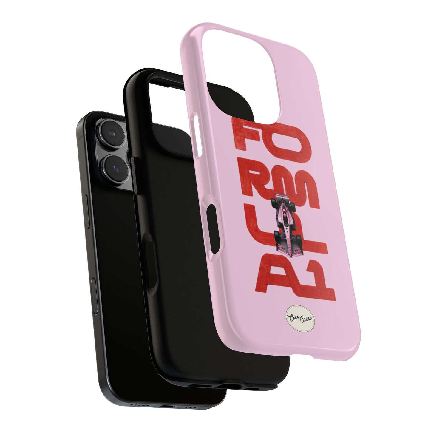 Pink Pitstop iPhone Case