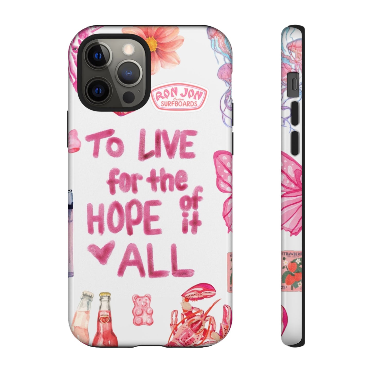 to live for the hope of it all iPhone Case