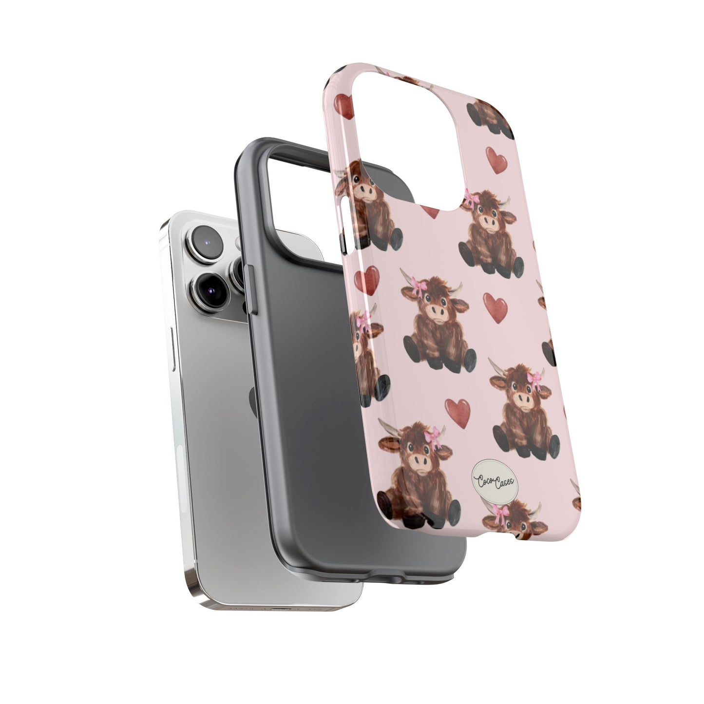 Highland Hearts iPhone Case