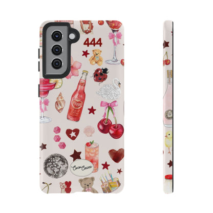 Pink Clutter Samsung Case
