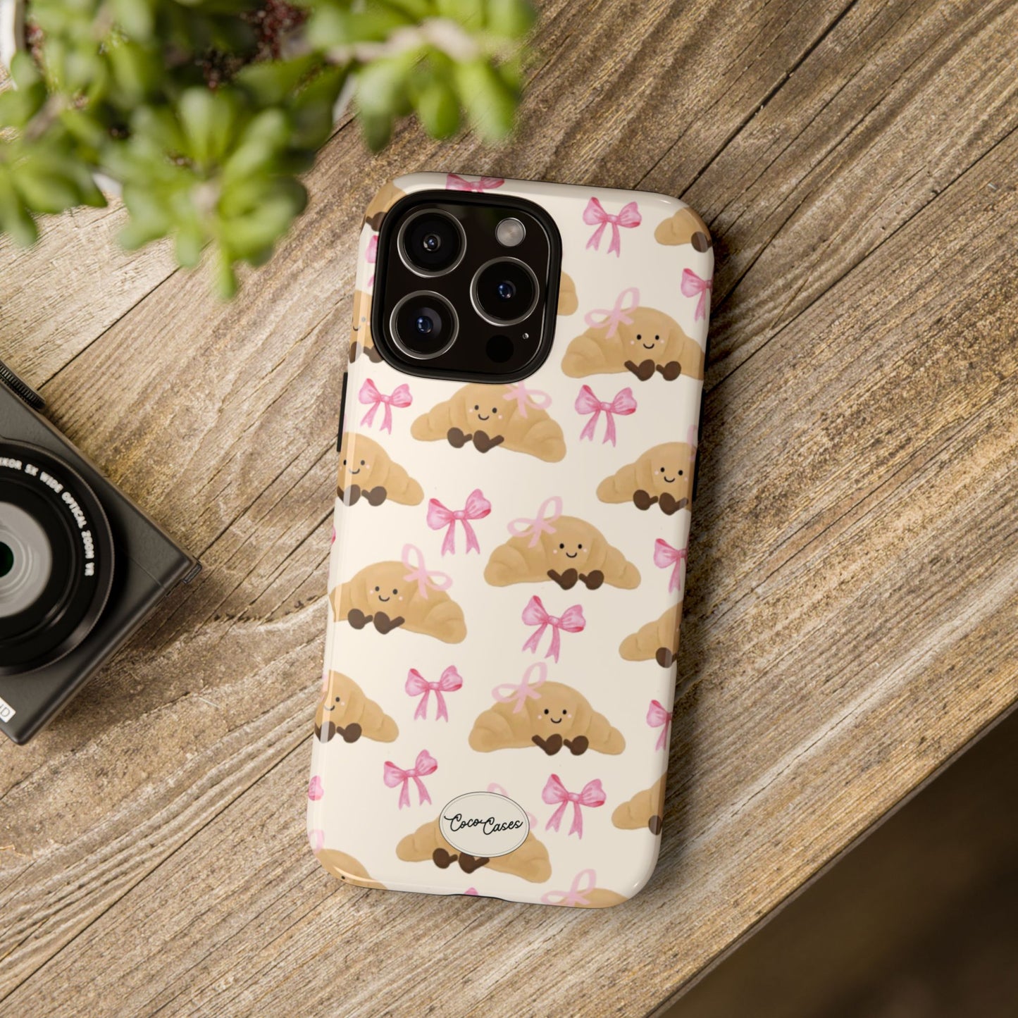 Croissant Chaos iPhone Case
