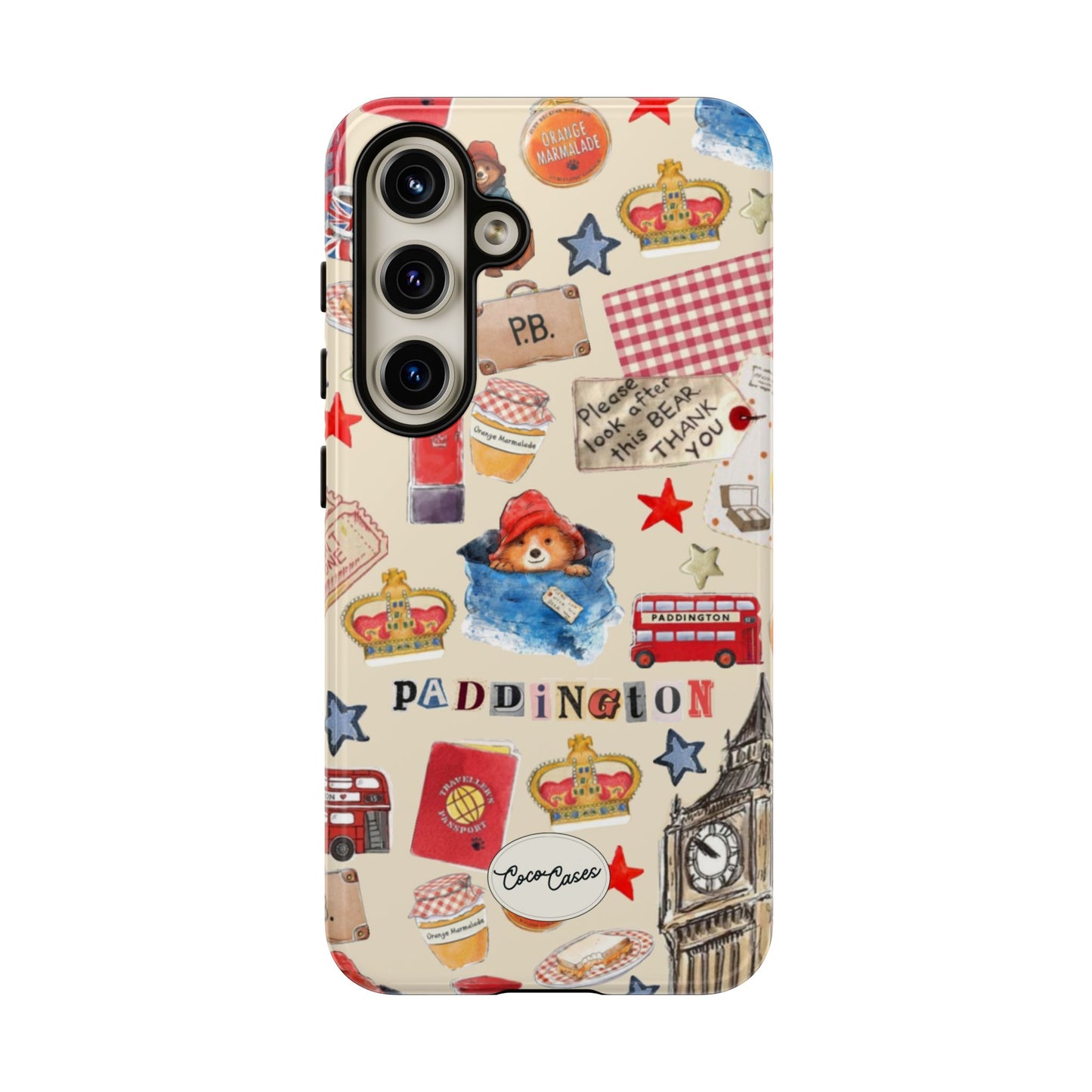 London Bear Samsung Case