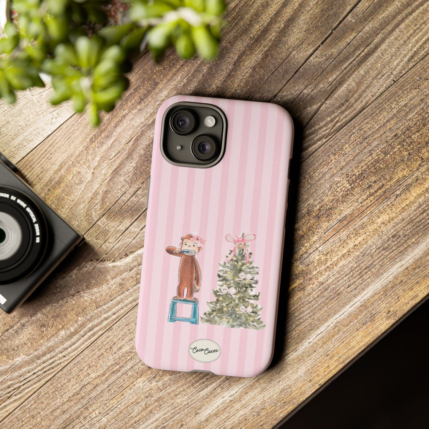 Curious Christmas iPhone Case