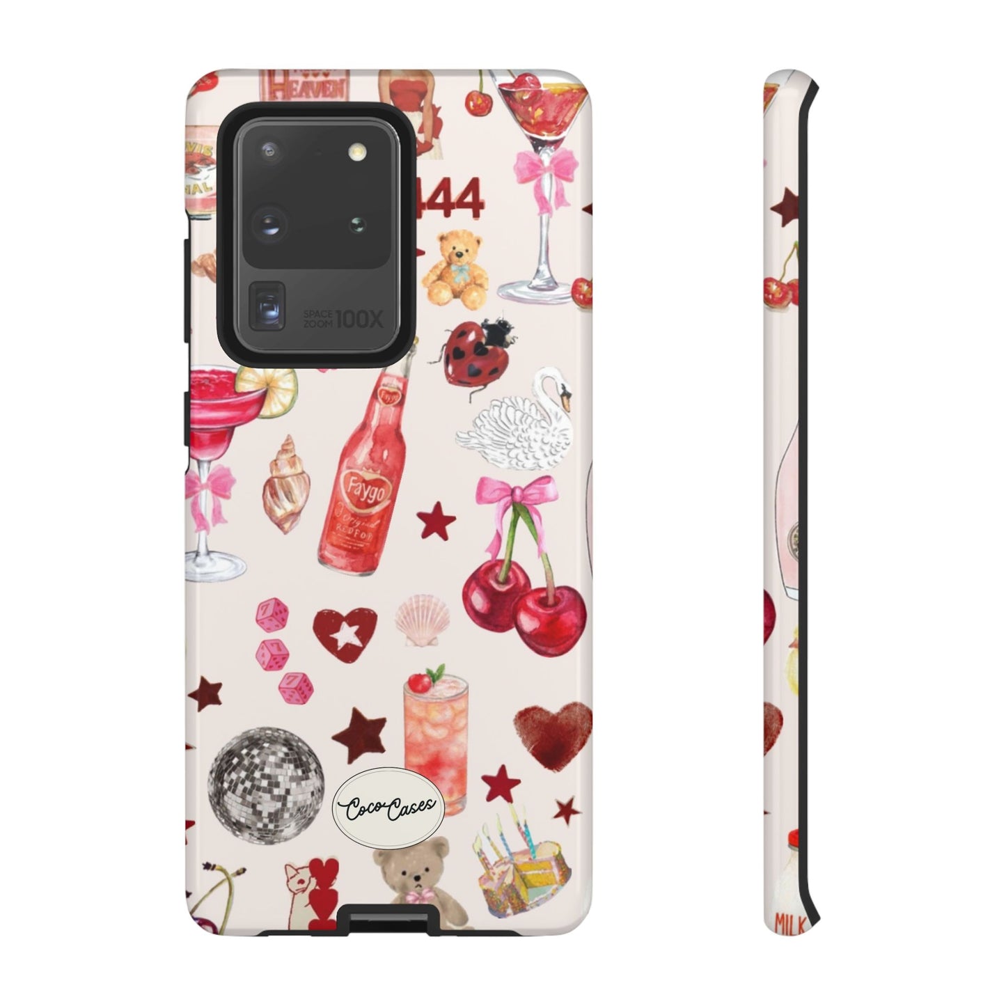 Pink Clutter Samsung Case