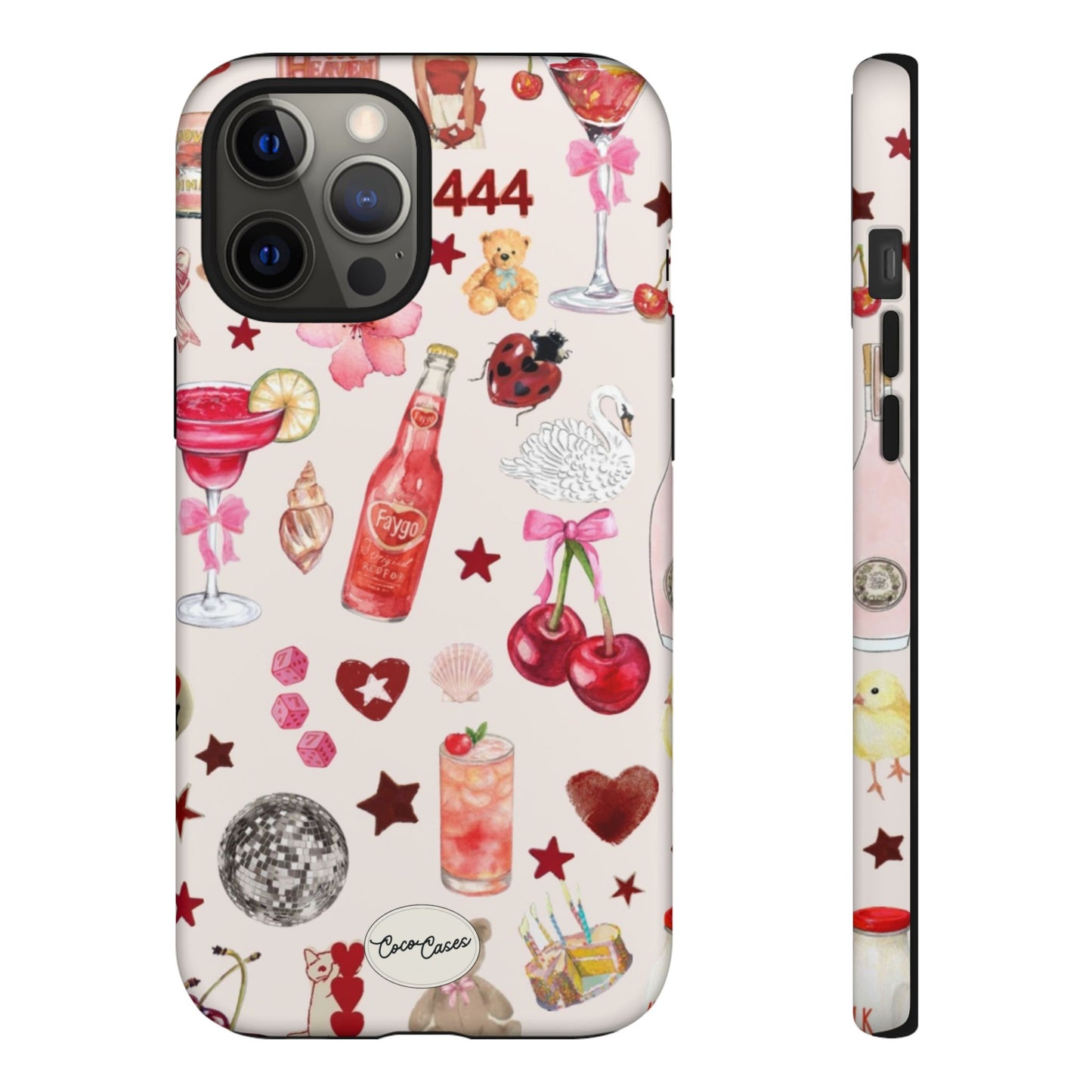 Pink Clutter iPhone Case