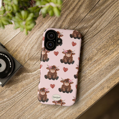 Highland Hearts iPhone Case