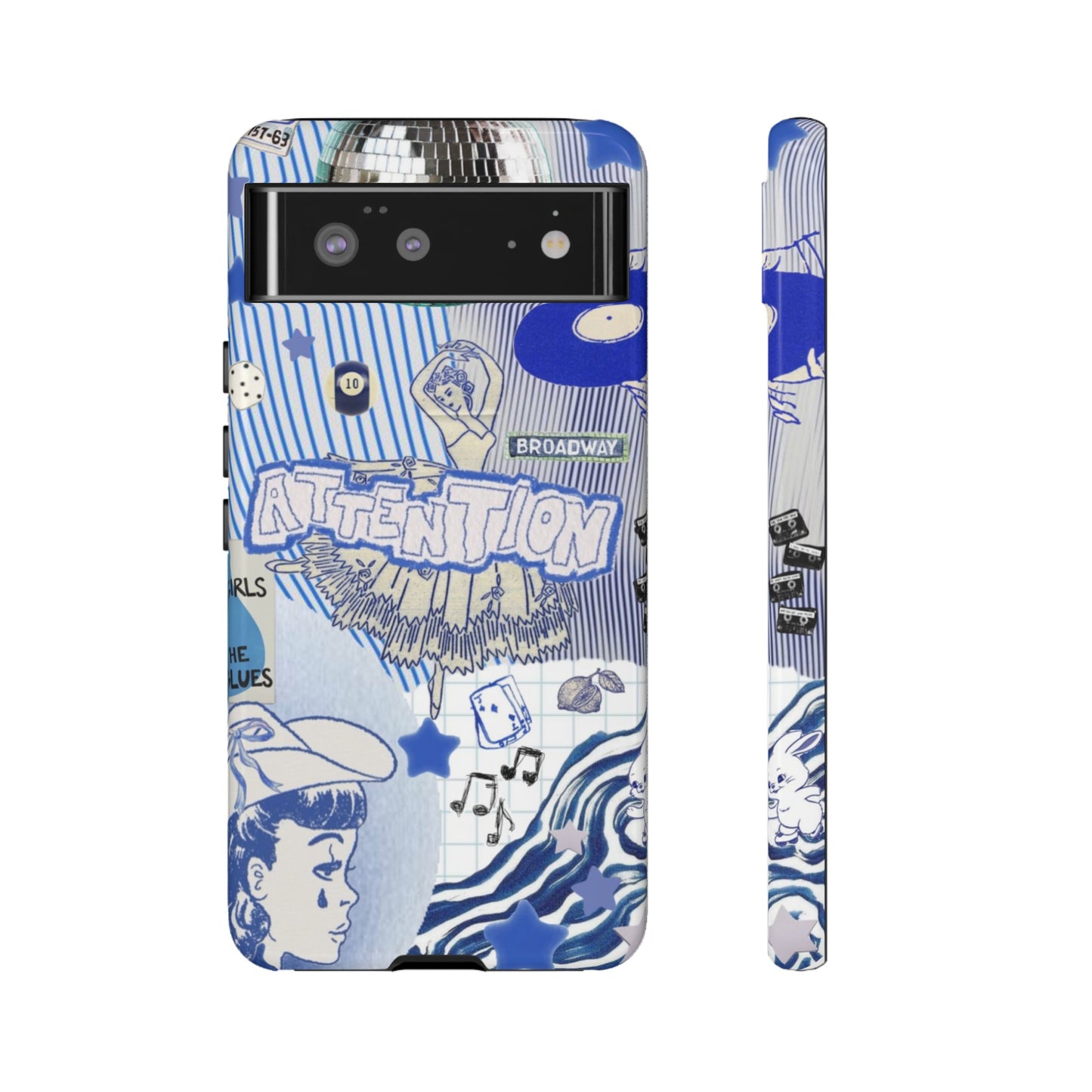 Attention Blues Google Pixel Case