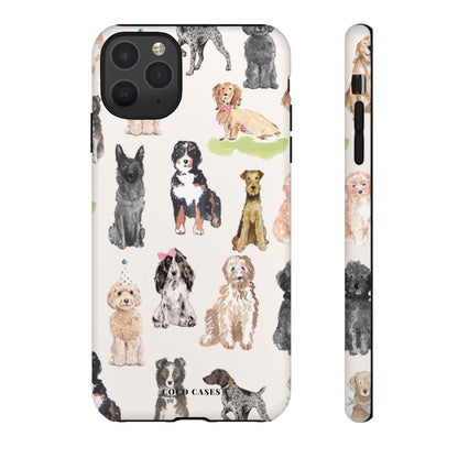 Puppy Party iPhone Case