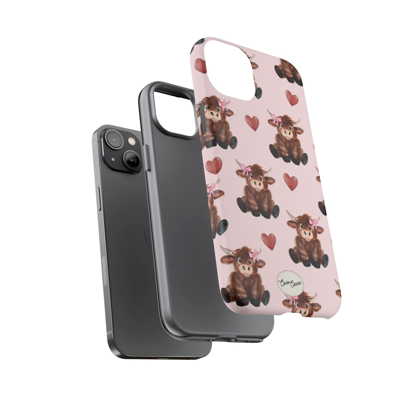 Highland Hearts iPhone Case