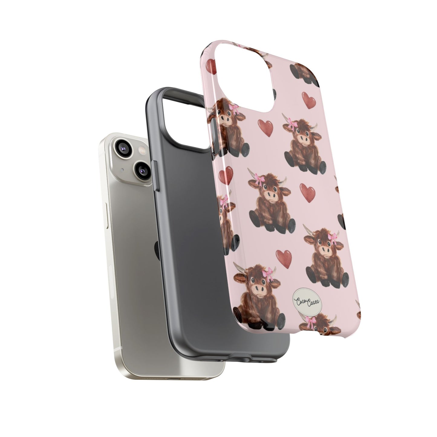Highland Hearts iPhone Case
