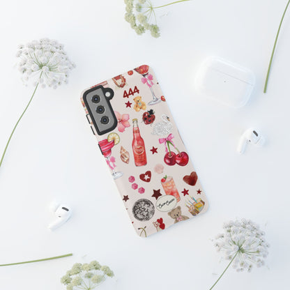 Pink Clutter Samsung Case