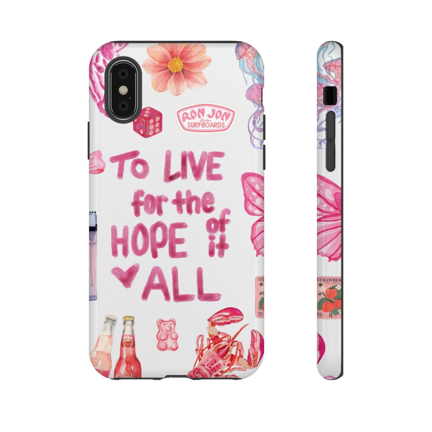 to live for the hope of it all iPhone Case