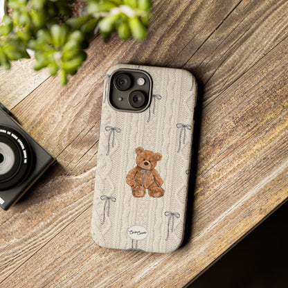 Little Bow Bear iPhone Case