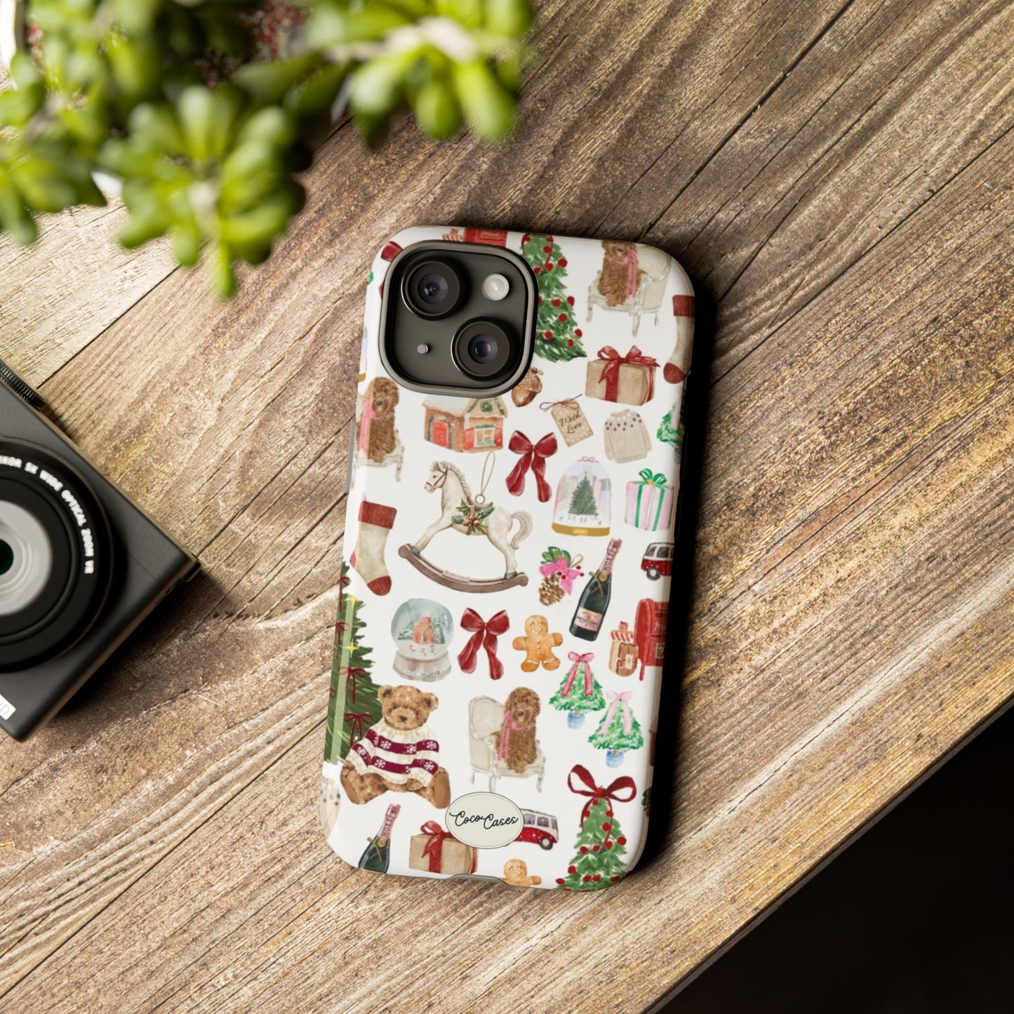 Christmas Chaos iPhone Case