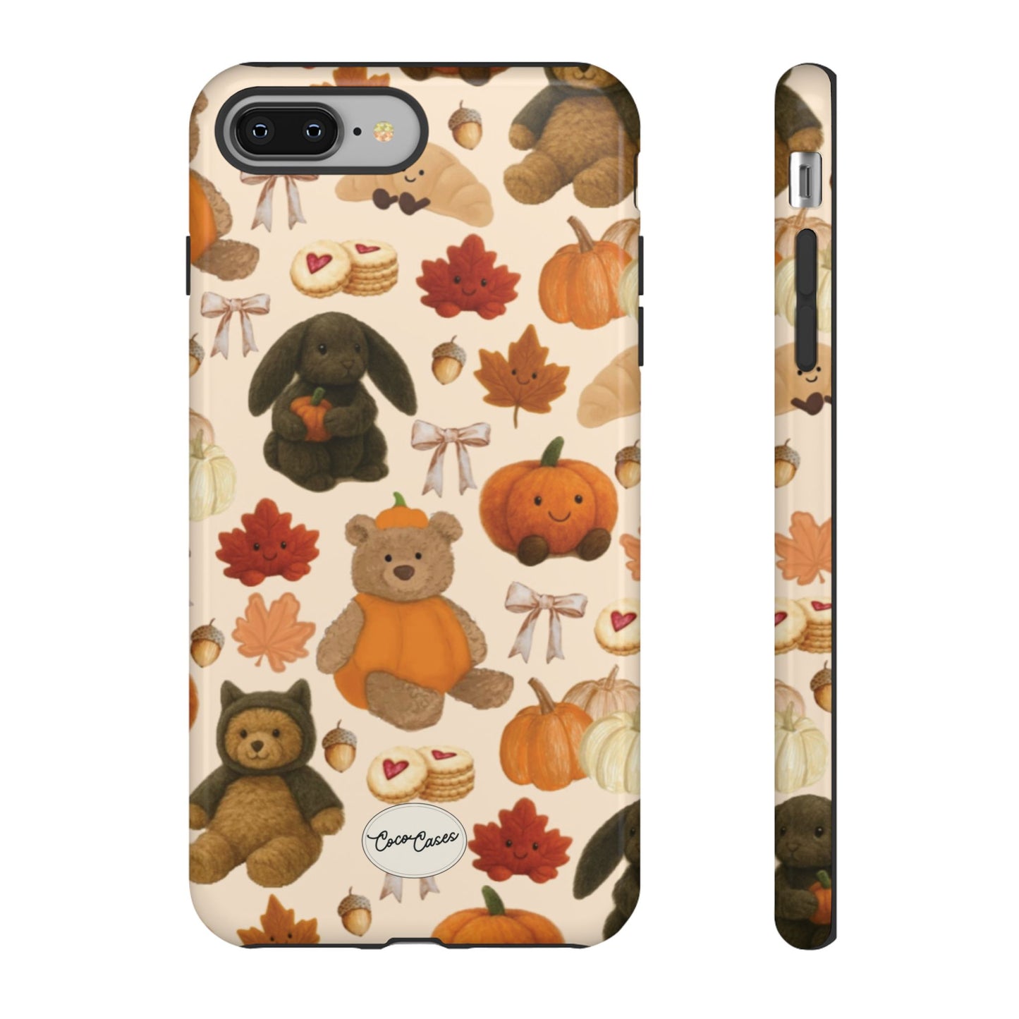 Autumn Teddies iPhone Case