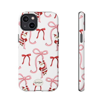 Santa’s Bow Ride iPhone Case