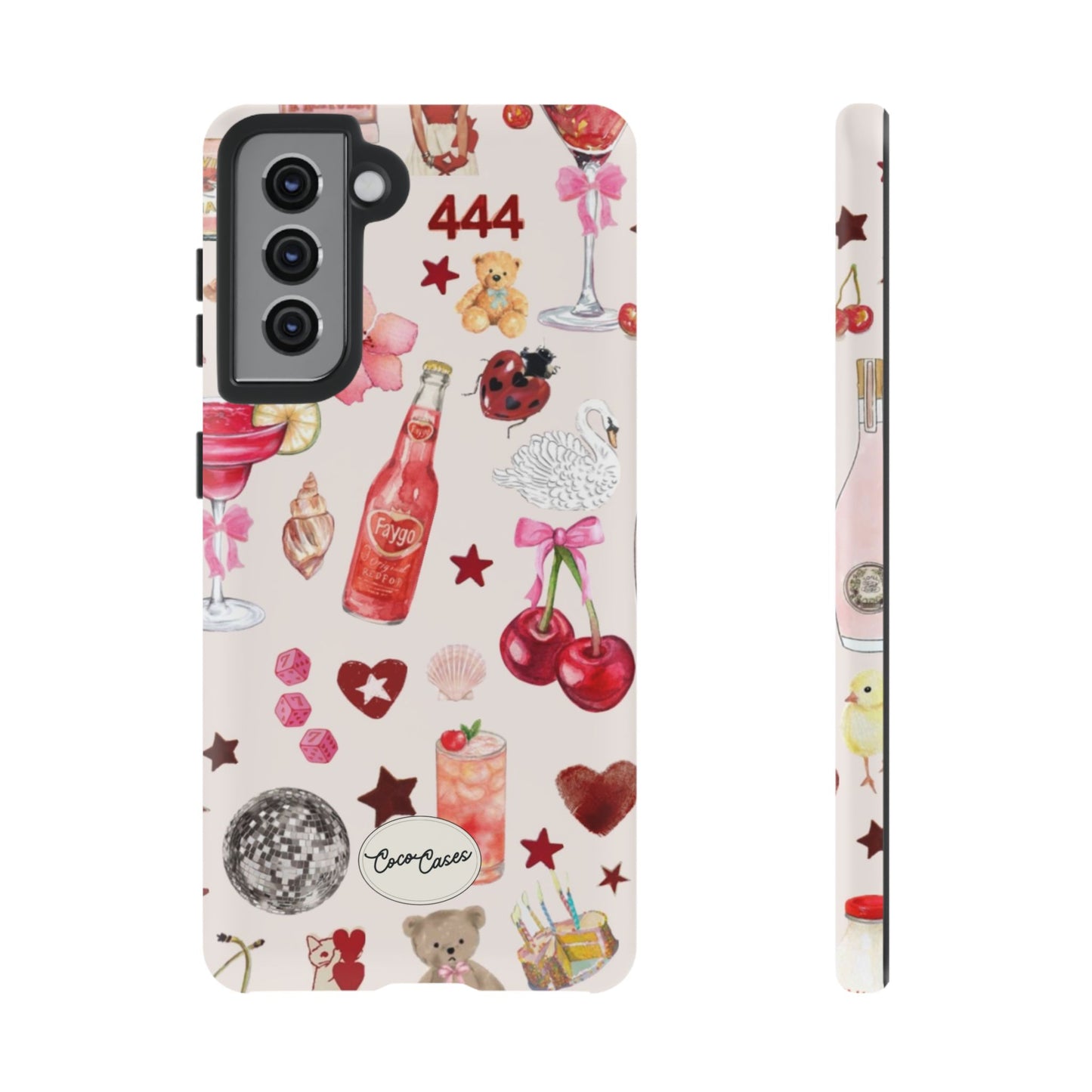 Pink Clutter Samsung Case