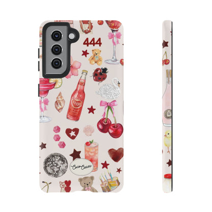 Pink Clutter Samsung Case