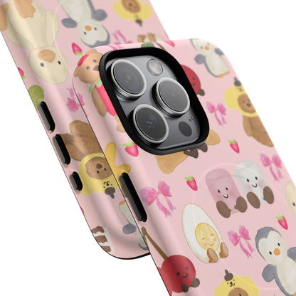 Strawberry Teddies Magsafe iPhone Case