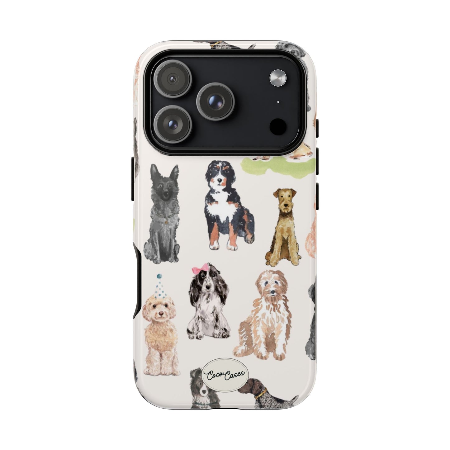 Puppy Party iPhone Case