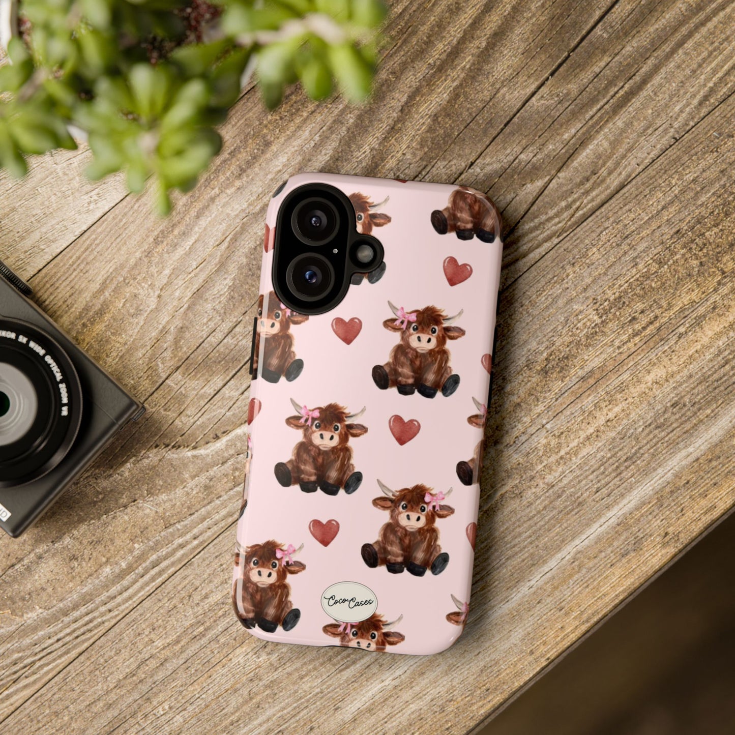 Highland Hearts iPhone Case