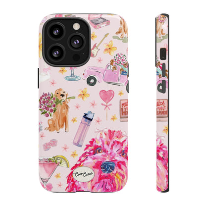 Dog Doodles iPhone Case
