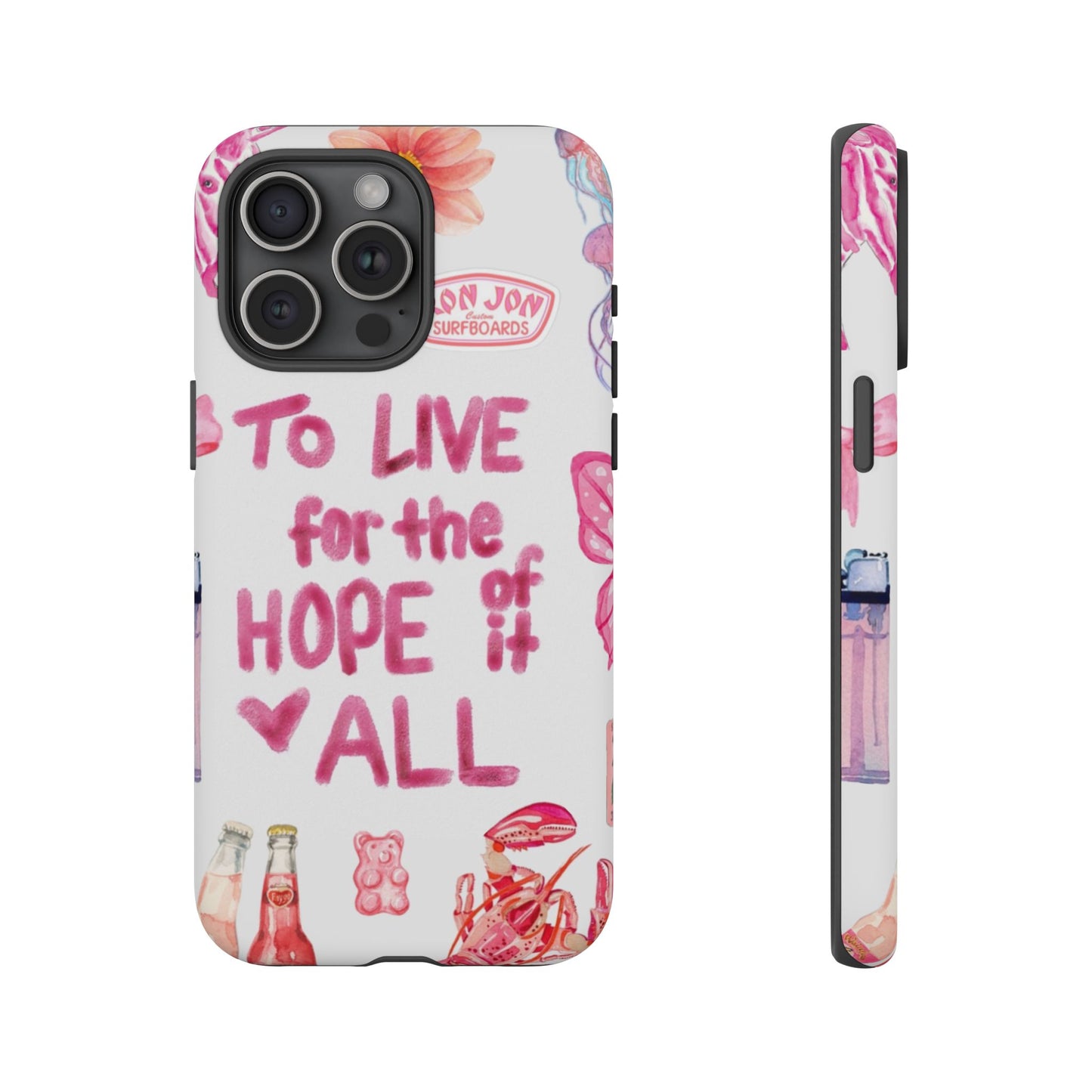 to live for the hope of it all iPhone Case