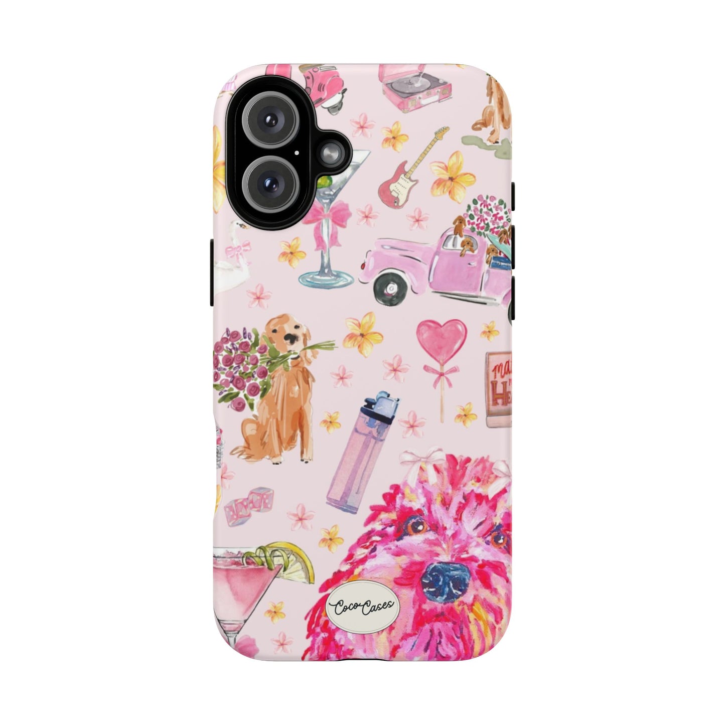 Dog Doodles iPhone Case