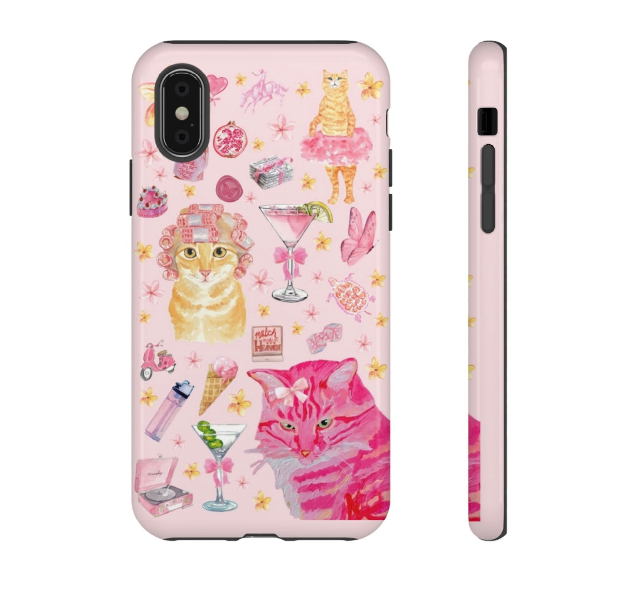 Cat Clutter iPhone Case