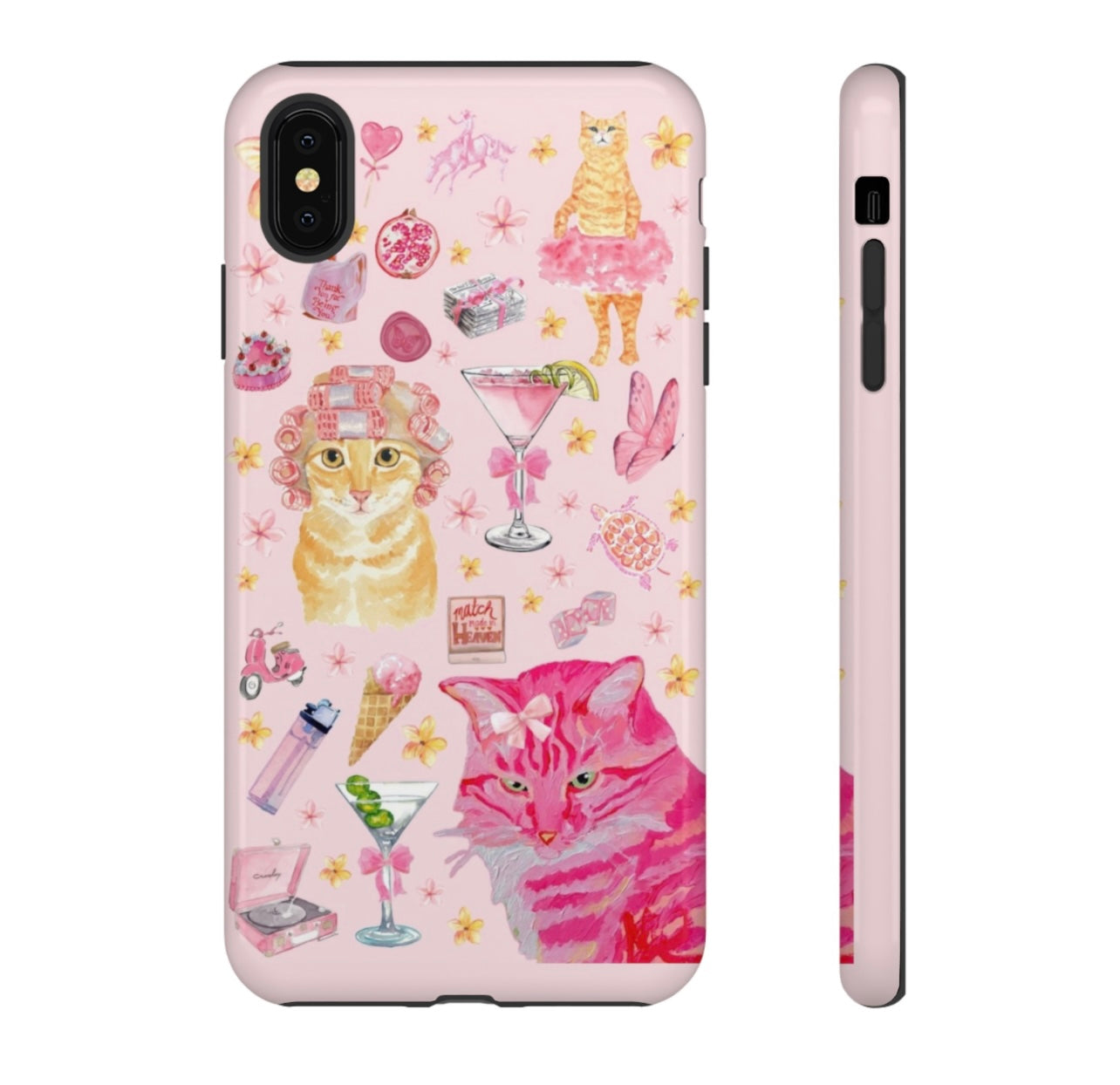 Cat Clutter iPhone Case