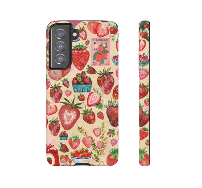 Strawberry Season Samsung Case