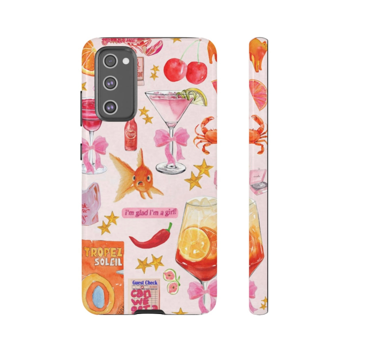 I'm glad I'm a girl Samsung Case