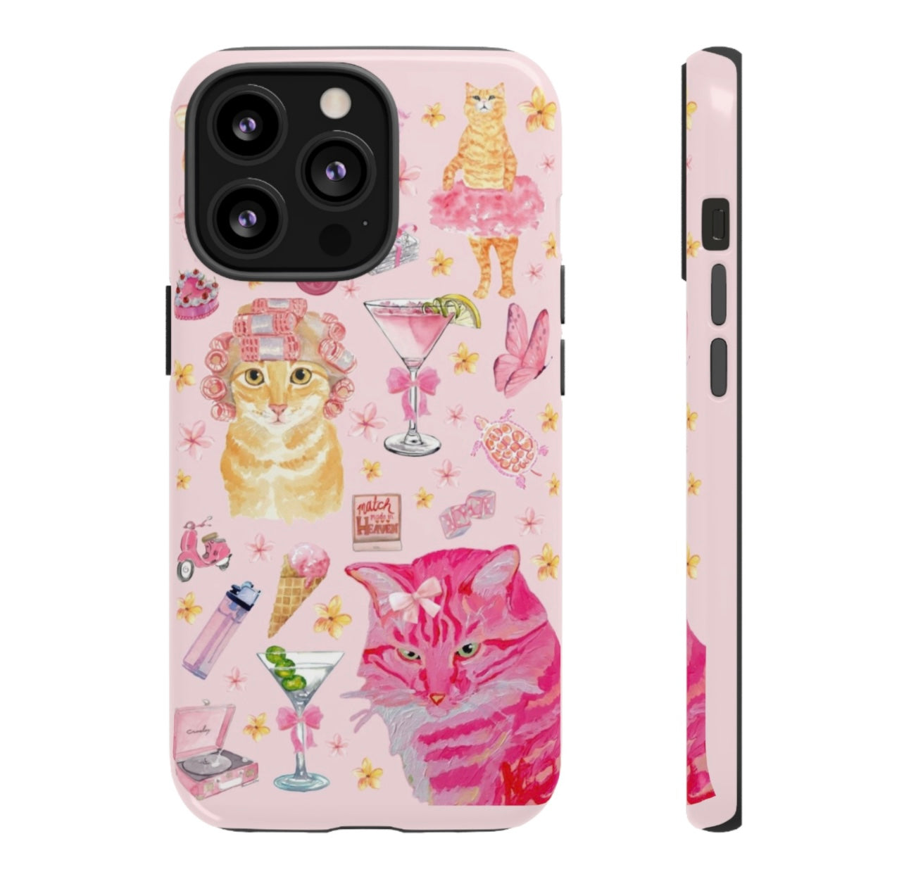 Cat Clutter iPhone Case