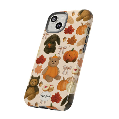 Autumn Teddies iPhone Case