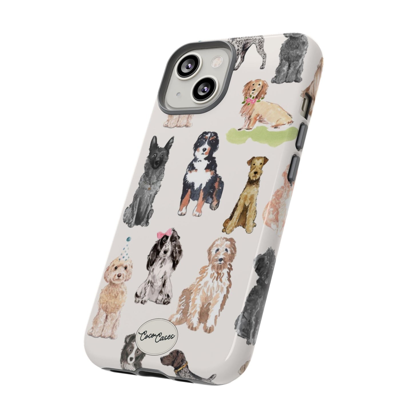 Puppy Party iPhone Case